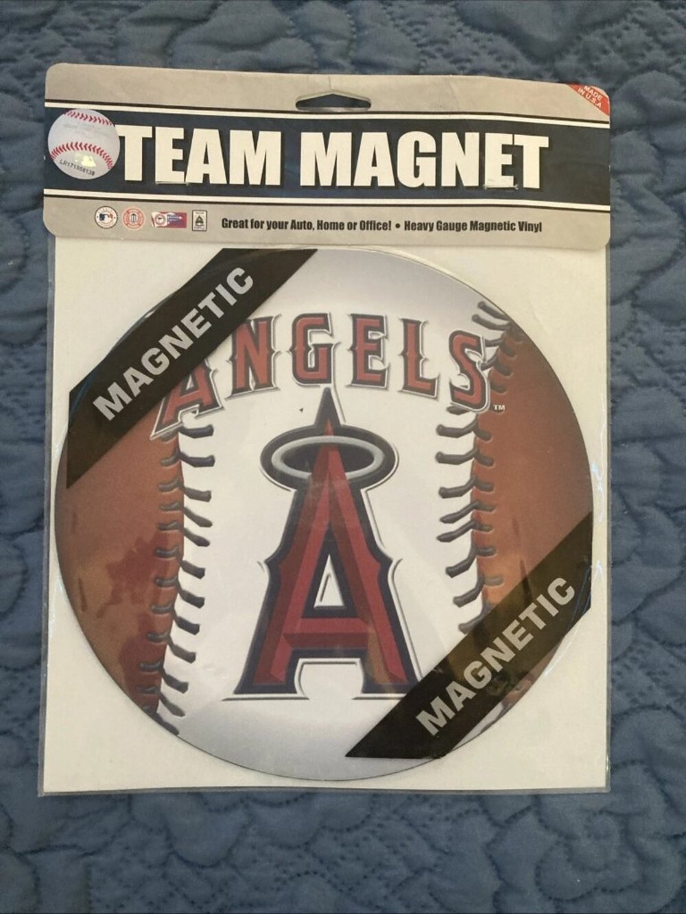 Anaheim Angels Los Angeles Angels Large Team Magnet Car, at office or at home